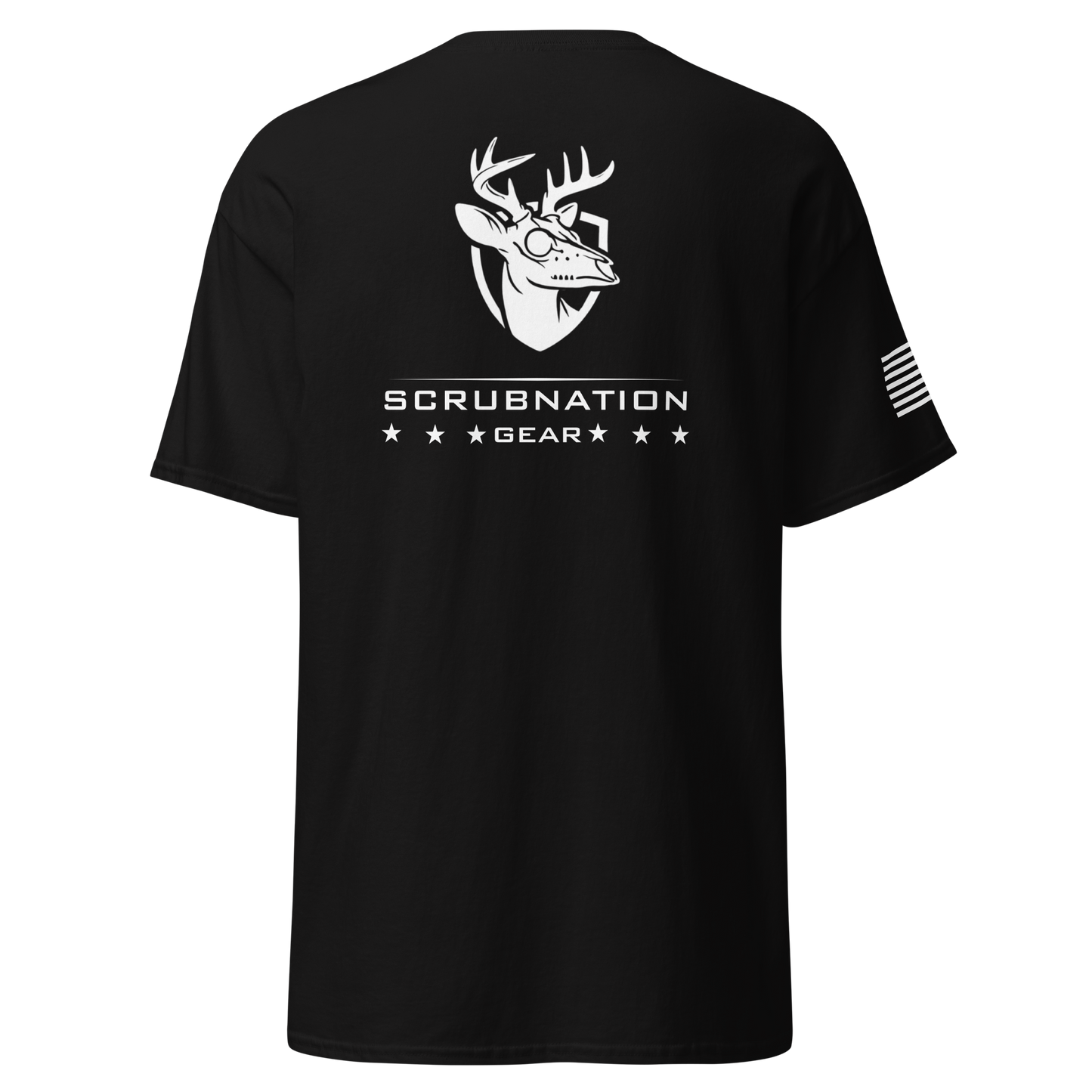Black ScrubNation Gear Classic Tee