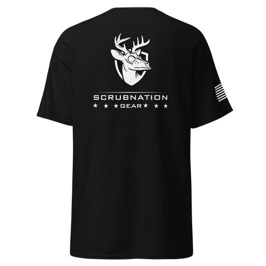 Black ScrubNation Gear Classic Tee