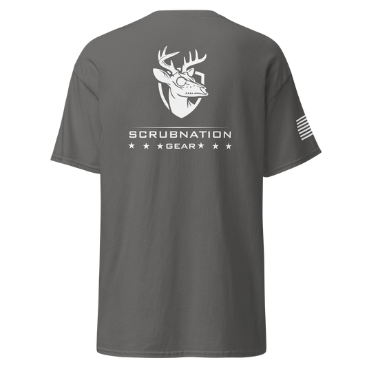 Gray ScrubNation Gear Classic Tee